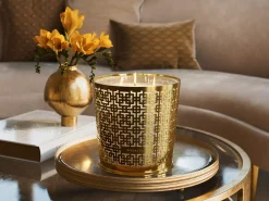 Large Black Oudh Scented Candle With Metal Sleeve|Rituals Discount