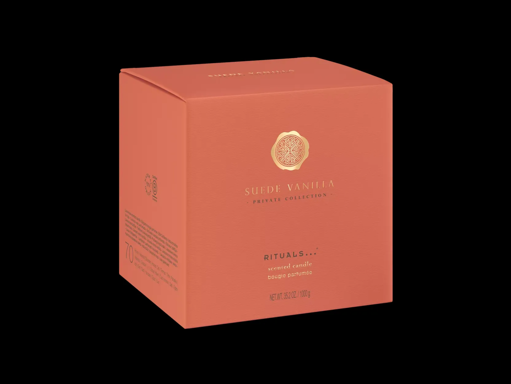 Medium Suede Vanilla Scented Candle|Rituals Best