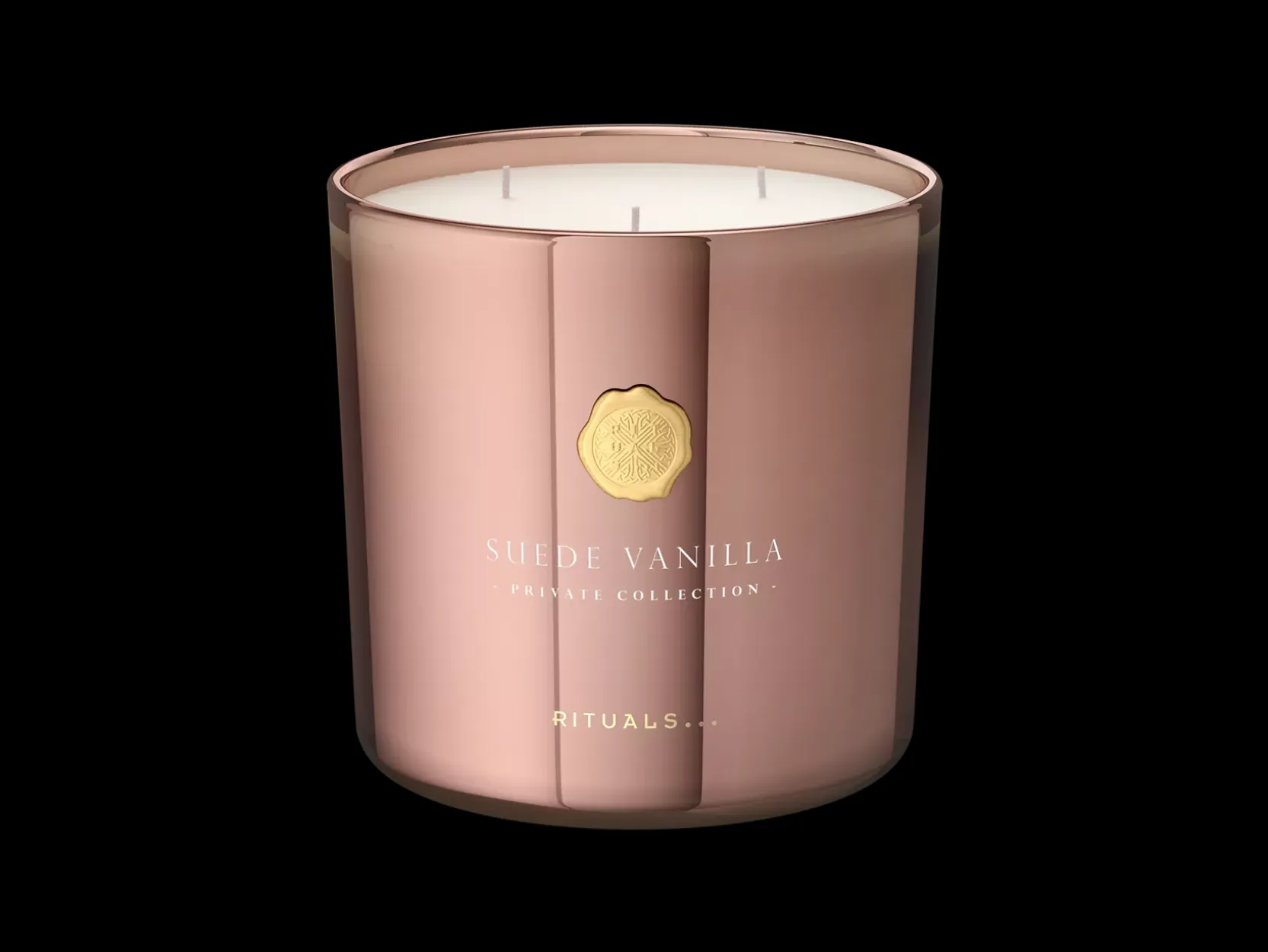 Medium Suede Vanilla Scented Candle|Rituals Best