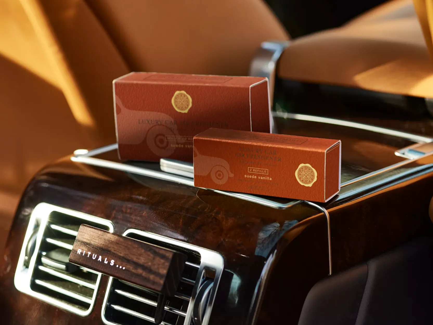 Suede Vanilla Car Air Freshener Refill|Rituals Shop