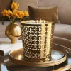 XL Black Oudh Scented Candle With Metal Sleeve|Rituals Cheap