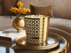 XL Black Oudh Scented Candle With Metal Sleeve|Rituals Cheap