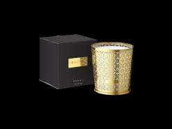 XL Black Oudh Scented Candle With Metal Sleeve|Rituals Cheap